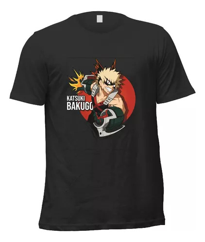 Remera My Hero Academia Katsuki Bakugo A2 Infantil