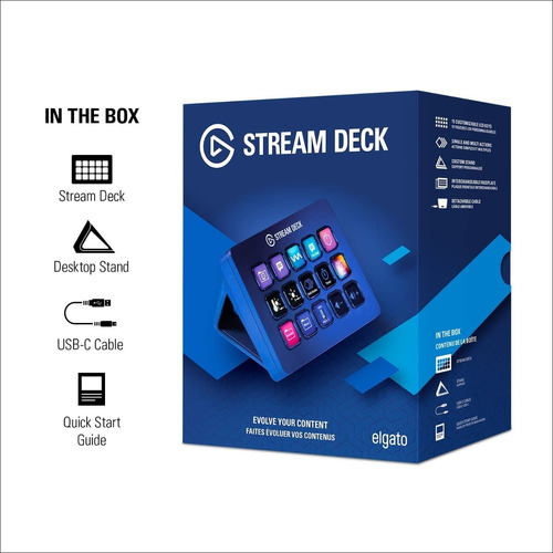 Elgato Stream Deck Live Content Creation 15 Teclas Consola