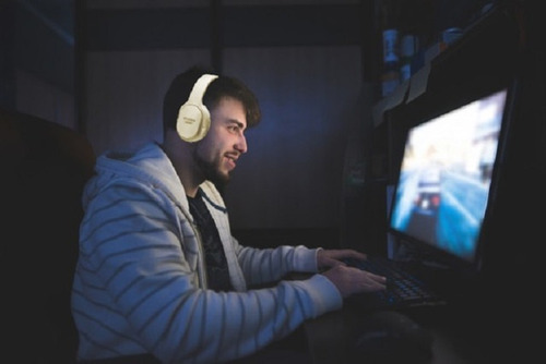 Head Fone Gamer Sem Fio Para Pc