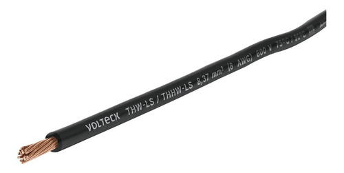 Imagen 3 de 5 de Cable Calibre 8 Thhw-ls Negro Voltech 46050