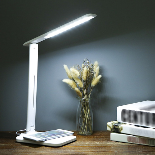 Lampara Led 3 Niveles Led Plegable Cargador Inalambrico Qi ®