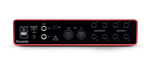 Imagen 6 de 6 de Interfaz de audio Focusrite Scarlett 8i6 100V/240V 3.ª gen