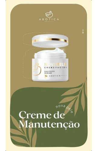 Creme De Manutenção Nova Pele C/ Rosa Mosqueta E Vitamina E Tipo de pele Mista