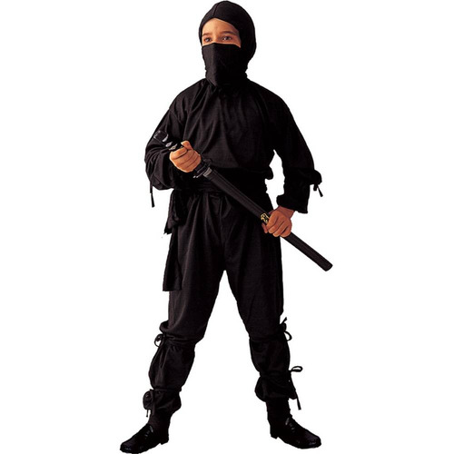 Disfraz Para Niño Ninja Talla L 12-14 Halloween 