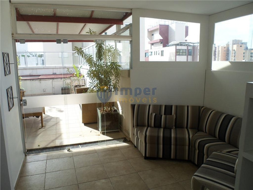 Imagem 1 de 22 de Cobertura Com 3 Dormitórios À Venda, 243 M² Por R$ 1.940.000,00 - Perdizes - São Paulo/sp - Co0143