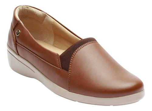 Zapato Confort Antiderrapante De Piel Para Mujer 9425 O-i