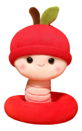Year Of Snake Toy Cute Adorable Cartoon Birthday Red 18 Cm
