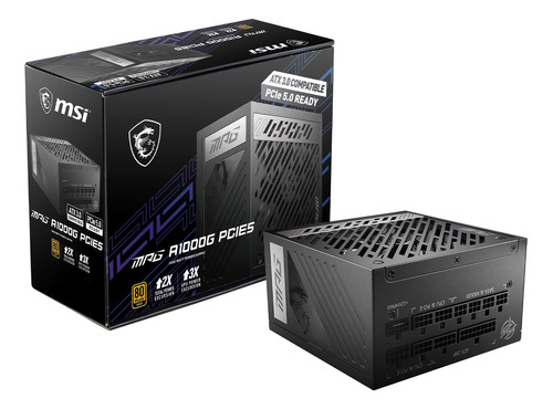 Msi Mpg A1000g Pcie 5 & Atx 3.0 Gaming Power Supply