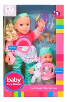 Comprar Muñecas Baby Boutique Hermanas Interactivas Rubia