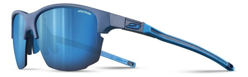 Lentes De Sol Julbo Split Sp3 Color Negro Armazón Azul Diseño Liso