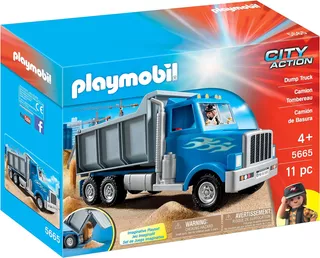 Playmobil, Juego De Camión Volquete
