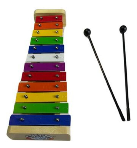 Xilofone Custom Ckxl 12 Infantil 12 Teclas