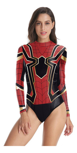 Bañador Estampado 3d Spider Man For Mujer