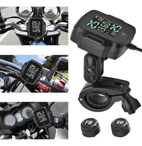 Sistema De Control De Presión De Neumáticos De Moto Tpms |