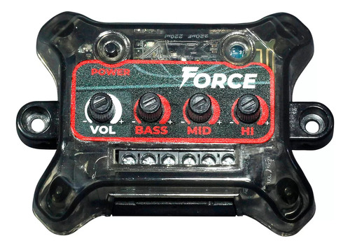 Mini Player Ajk Apl1012 50w Force Bt Caixa Bob Amplificado