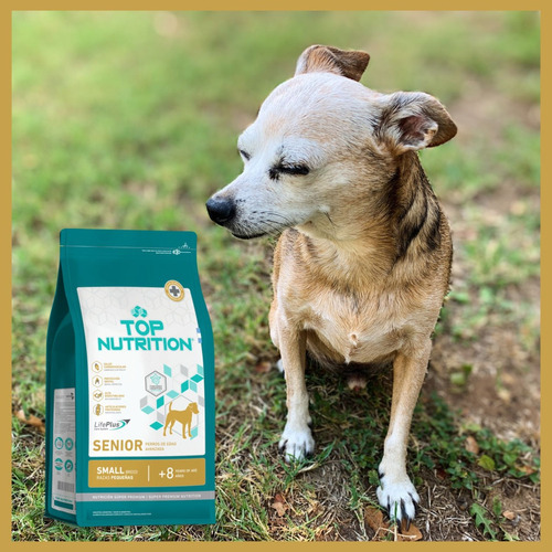 Alimento Top Nutrition Senior Pequeño 7,5kg Perro Small Adul