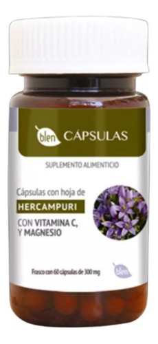 Hercampuri Obesidad Colesterol Triglicéridos 60 Capsulas Sabor Sin Sabor