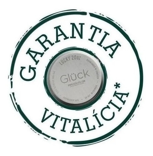 Imagem 8 de 9 de Copo Térmico P/ Cerveja C/ Tampa Gluck Lucky 591ml 15hs Gelo