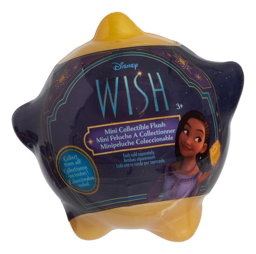 Disney Wish Star Mini Peluche Coleccionable Sorpresa