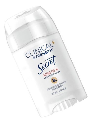 Secret Clinical Desodorante Antitranspirante Active Fresh Fragancia Active Fresh