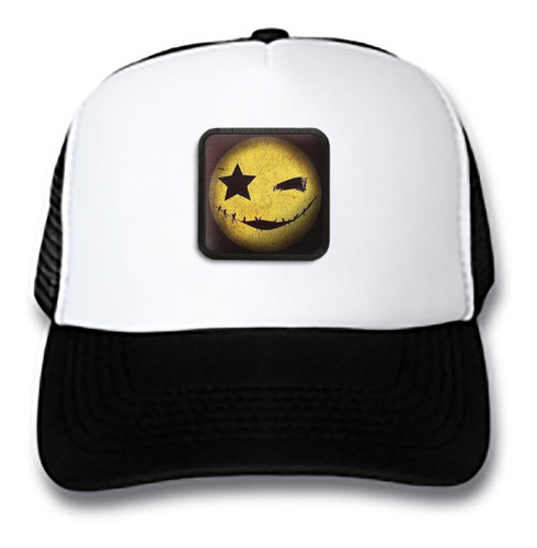 Gorra Gorro Trucker Emoticon Caritas Smile Guiño Star Car14