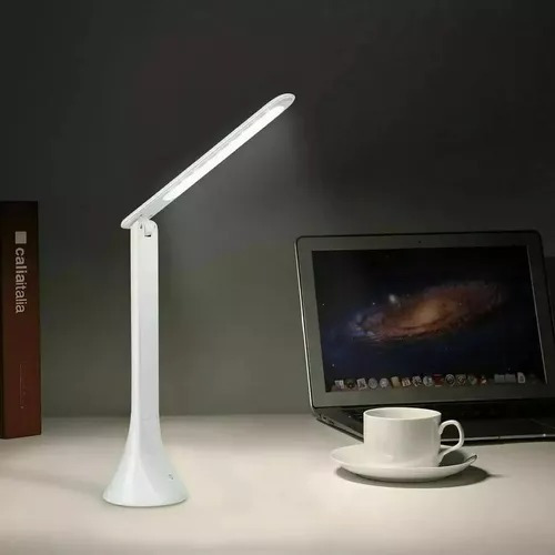 Pack X2 Lampara Led Touch Escritorio Velador Usb Recargable