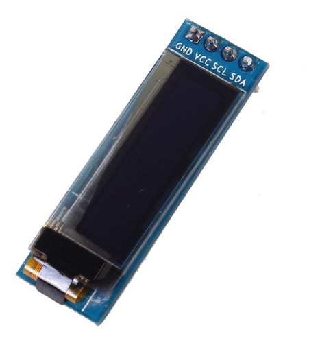 Módulo De Pantalla Lcd 0.91 128x32 Serial Para Arduino