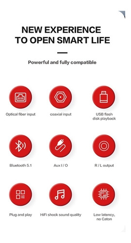 ' Convertidor Dac De Receptor De Audio Inalámbrico Bluetooth
