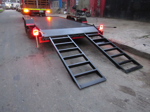 Imagen 14 de 15 de Trailer O Remolque Tipo Cama Baja Para Transporte De Maquina