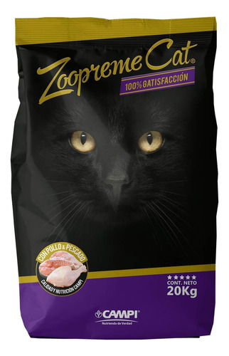 Alimento Seco Para Gatos Zoopreme Cat En Bolsa De 20kg