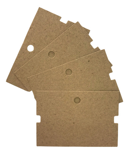 Etiquetas Carton Kraft Para Accesorios Bijou Pulseras X600u.