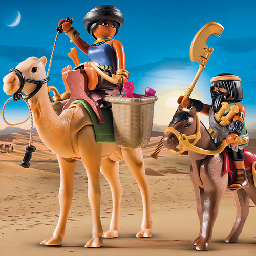 Playmobil Egipcios Campamento De Saqueadores De Tumbas 5387 Color Unico