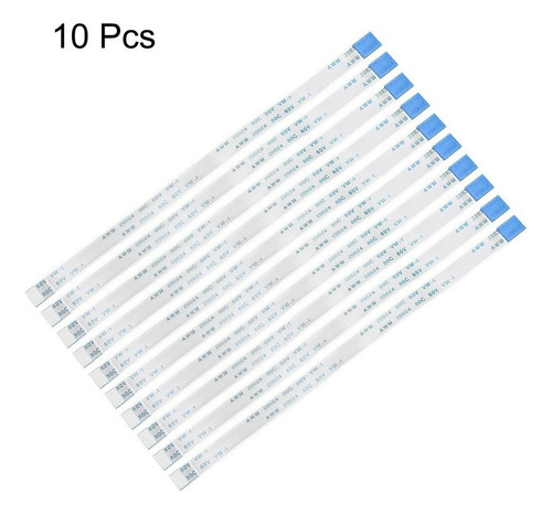 10 Cables Plano Flexible Fpc Ffc 12 Pin Tipo B Por Laptop Tv