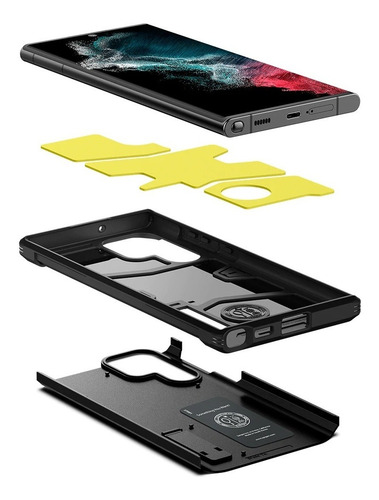 Imagem 5 de 7 de Capa Galaxy S22 / Ultra / Plus Spigen Tough Armor Original