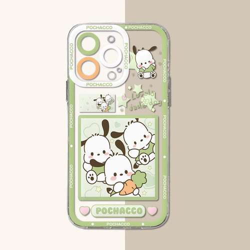 Funda De Teléfono Sanrios Hello Kitty Kuromi Para iPhone 15,