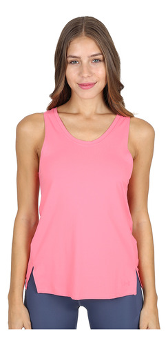 Musculosa Running Under Armour Iso-chill Laser Mujer En Rosa