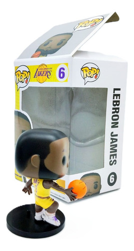 Figura Coleccionable Funko Pop Lebron James Lakers Nba