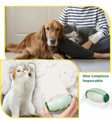 10pcs Cepillo Quita Pelusa Mascotas Lavable Y Reutilizable