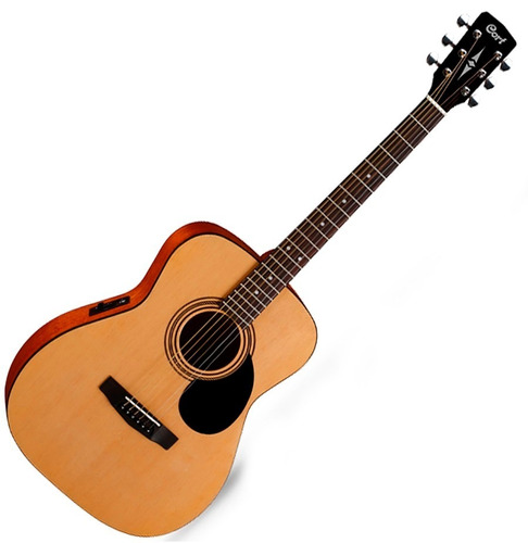 Guitarra Electroacustica Cort Af 510e Con Funda Incluida