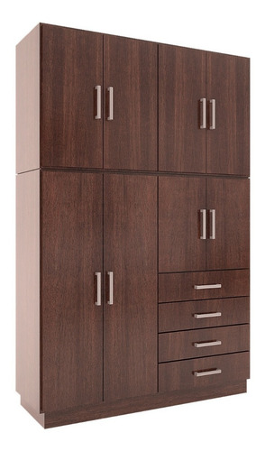 Placard Melamina Orlandi 1,42x2,15 Dos Cuerpos