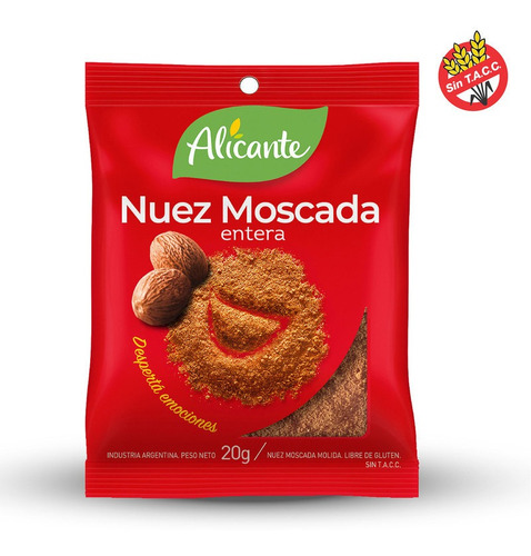 Alicante Nuez Moscada Entera X 20 Gr