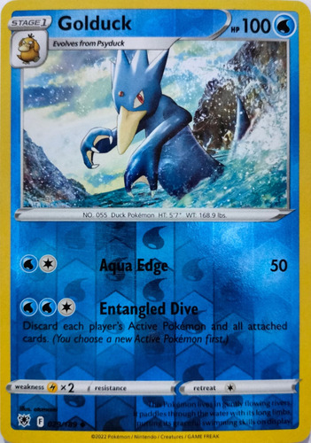 Pokémon Tcg Golduck 029/189 Reverse