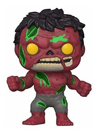 ¡funko Pop!marvel: Marvel Zombies - Hulk Rojo, 3.75 V5hh0
