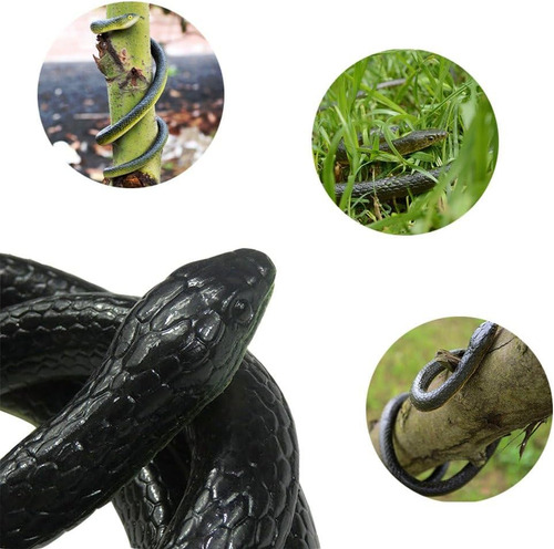 Qienjoy Juguete De Serpiente Falsa De Goma Realista De 2024