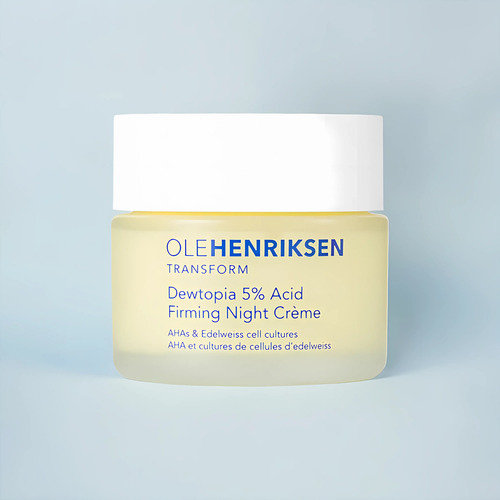 Crema Nocturna Antiedad Ole Henriksen Dewtopia 5% Acid 50 Ml Momento De Aplicación Noche Tipo De Piel Todo Tipo De Piel