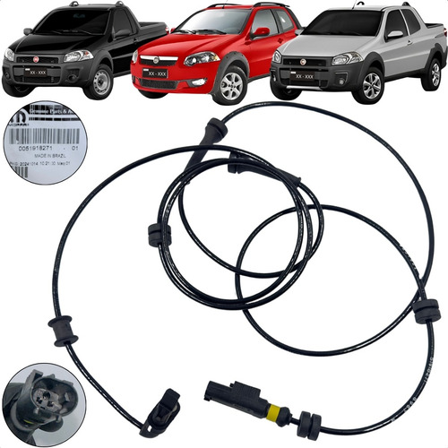 Sensor Abs Traseiro Direito Original Strada Trekking Working