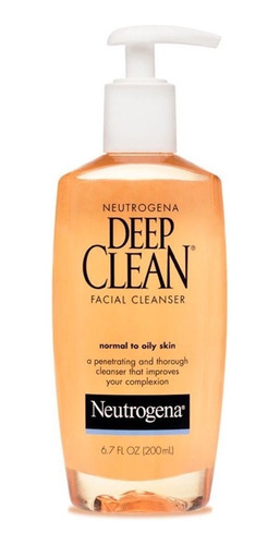 Limpiador Facial Neutrogena Deep Clean 200 Ml