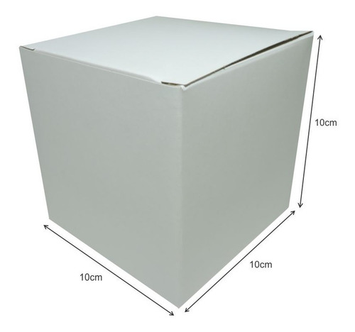 Caja Para Taza 1 X 100u Packaging Blanco Madera Taz1