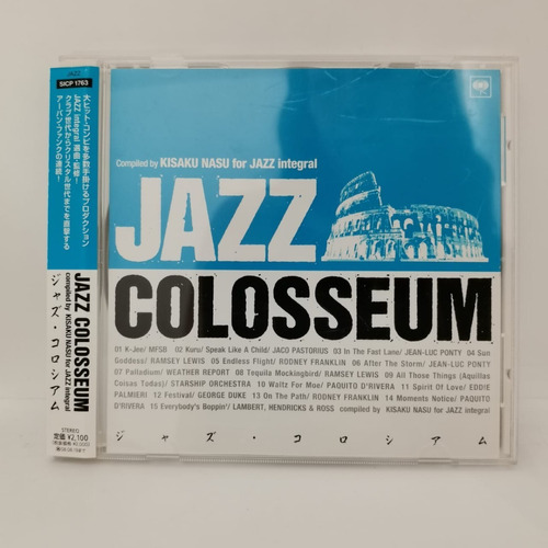 Jazz Colosseum Cd Japones Con Obi Musicovinyl