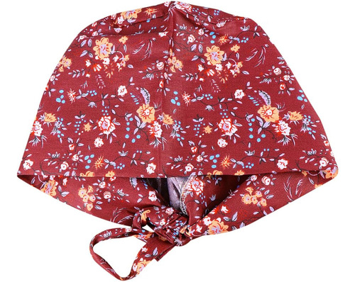 Gorra Ajustable Con Estampado De Enfermera Gorro De Médico Azul 54x20x0.2cm